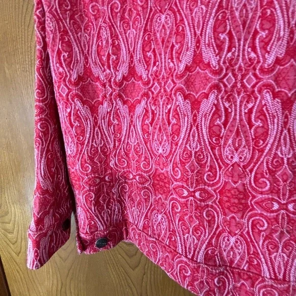 Ruby Rd. Red Jean Jacket - Picture 7 of 8